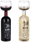 Relaxdays Atașament pentru sticlă de vin Relaxdays, 750 ml (10025637) Pahar