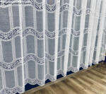 fuggonyoutlet Dantel, fehér, 400x155 cm