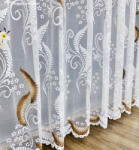 fuggonyoutlet Candan, fehér alapon barna, 300x175 cm