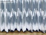 fuggonyoutlet Parketta, fehér alapon szürke, 300x175 cm