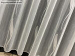 fuggonyoutlet Voile, Seda, krém alapon krém, 300x260 cm