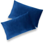 fuggonyoutlet Velvet bársony párnahuzat, kék, 30x50, 2 db/csomag