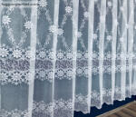 fuggonyoutlet Noemi, fehér, 500x175 cm