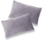 fuggonyoutlet Velvet bársony párnahuzat, szürke, 30x50, 2 db/csomag