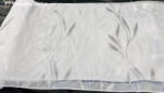 fuggonyoutlet Méteráru, Voile, Viola, fehér alapon ezüst és fehér , 280 cm