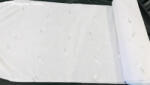 fuggonyoutlet Méteráru, Ceren, Voile, fehèr alapon szürke, 280 cm