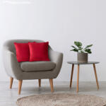 fuggonyoutlet Velvet bársony párnahuzat, piros, 45x45, 2 db/csomag