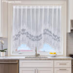 fuggonyoutlet Fati, M pano, fehér, 300x155 cm