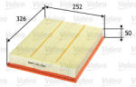 VALEO 585096 Filtru aer