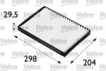 VALEO 698606 VALEO ESSENTIAL Filtru aer habitaclu