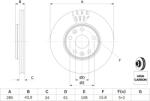 Bosch 0 986 479 555 Disc frana