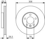 Bosch 0 986 479 R84 Disc frana