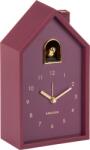Karlsson Ceas deșteptător Modern Cuckoo Oro, bordo (KA6077PU)