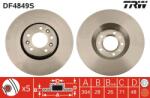 TRW DF4849S Disc frana - e-autoshop