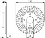 Bosch 0 986 479 737 Disc frana