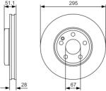 Bosch 0 986 479 A01 Disc frana