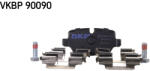 SKF VKBP 90090 set placute frana disc