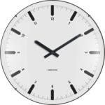 Karlsson Ceas de perete Realista Dome, alb (KA6086WH)