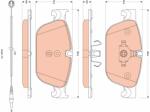 TRW GDB1889 set placute frana disc