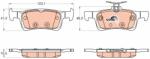 TRW GDB2037 COTEC set placute frana disc