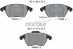 TEXTAR 2469602 Q+ set placute frana disc