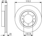 Bosch 0 986 479 R46 Disc frana