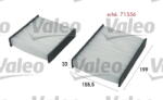 VALEO 715556 VALEO ESSENTIAL Filtru aer habitaclu