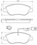 Bosch 0 986 424 595 set placute frana disc
