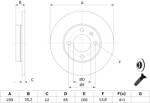 Bosch 0 986 478 011 Disc frana