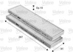 VALEO 715662 VALEO ESSENTIAL Filtru aer habitaclu