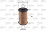 VALEO 586533 Filtru ulei