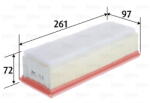 VALEO 585417 Filtru aer