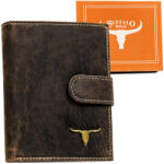 Buffalo Férfi Bőr Pénztárca -RM-04L-BAW-9947 BROW- Barna- (5903051089947)