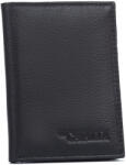 Cavaldi Bőr Kártyatartó - TW-01-PDM-BP BLACK- Fekete (5903051239076)