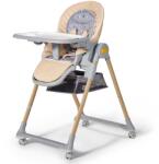 KinderKraft Lastree 2in1 beige/wood Scaun de masa bebelusi, inaltator