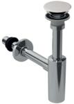 Geberit ONE - Sifon de design cu evacuare, crom/alb 151.019. 01.1 (151.019.01.1)