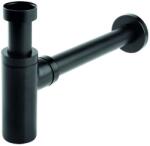 Novaservis - Sifon pentru lavoar, 1 1/4, scurgere 32 mm, negru mat S282-BL (S282-BL)