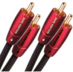 AudioQuest Cablu audio Audioquest Golden Gate, 2x RCA Male - 2x RCA Male, 2m, negru-rosu (GOLDG02R)