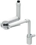 Geberit - Sifon de lavoar economic Clou, pentru control cu tijă, crom 152.049. 21.1 (152.049.21.1)