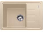 Franke Chiuveta bucatarie compozit fragranite Franke BSG 611-62, dreptunghiulara, 1 cuva cu picurator, 62x43.5x20 cm, adancime cuva 20 cm, Avena, 114.0735. 360 (114.0735.360) Chiuveta
