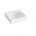 RAVAK Lite 45 mosdó fehér, túlfolyó és csaptelep furat nélkül