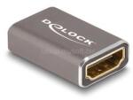 Delock HDMI adapter anya - anya 8K 60 Hz szürke fém (DL60078) (DL60078)