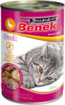 Super Benek Super Benek KOT bucăți fără cereale cu rață în sos 415 g