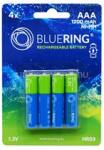 BLUERING Elem tölthető akku AAA mikro HR03 1200mah 4 db/csomag, BlueringR (BLUERING_BR895837) (BLUERING_BR895837)