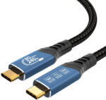 PremiumCord USB 4 240W 16K 60Hz 80Gbps kábel 1.2m (KU4CA12) (KU4CA12)