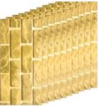 Teno 50 db-os prémium 3D Teno® márványtapéta szett, 9 nm lefedettség, öntapadó, vízálló, könnyen telepíthető, modern dizájn, 30x60 cm, 60-as modell, arany (TENO2193S50)