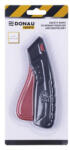 DONAU Univerzális kés, cserélhető pengével, 22 mm, DONAU Safety, fekete-piros (D1574593199) (D1574593199)
