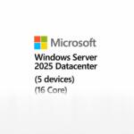 Microsoft Server 2025 Datacenter (5 eszköz) (16 Core)