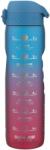 ION8 vizespalack 1000 ml időzített motiváló kék-rózsaszín színátmenet (új kupak) (639-059)