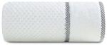 Eurofirany Caleb törölköző, 100% pamut, 70x140cm, fehér (434543)